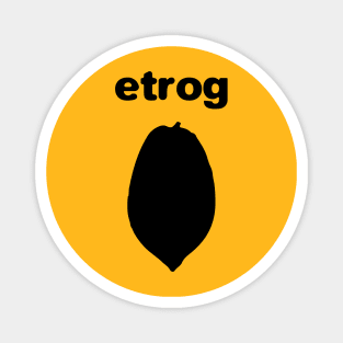 Ertog אֶתְרוֹג citron fruit Magnet